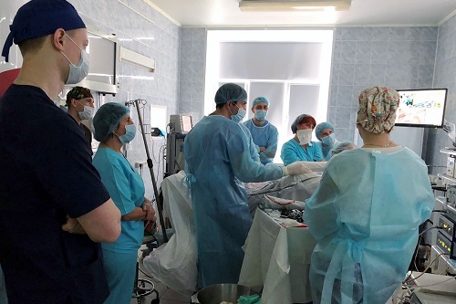 В Смоленске прошел мастер-класс по хирургической гинекологии