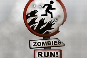 Пробежки становятся более увлекательными, если бежать от зомби